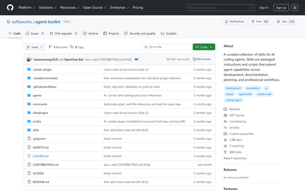 agent-toolkit - Find the best tools for your job | findthe.tools