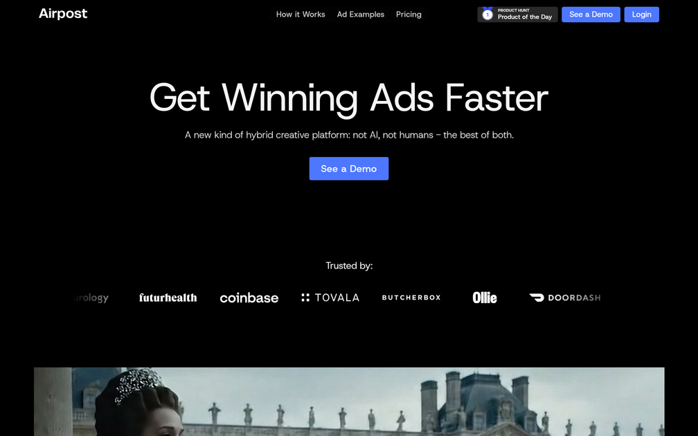 Screenshot of Airpost