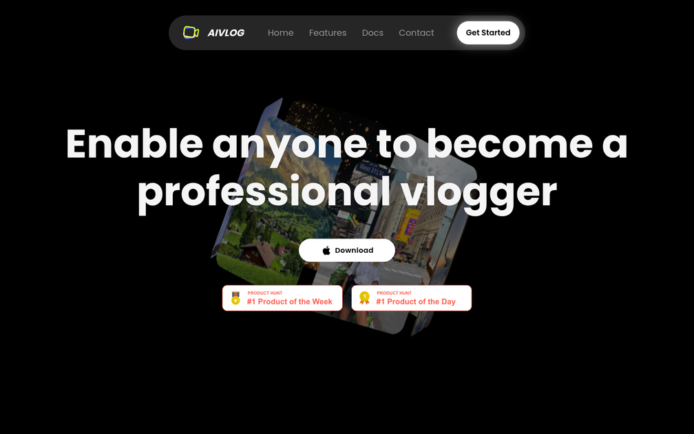 Screenshot of AIVLOG