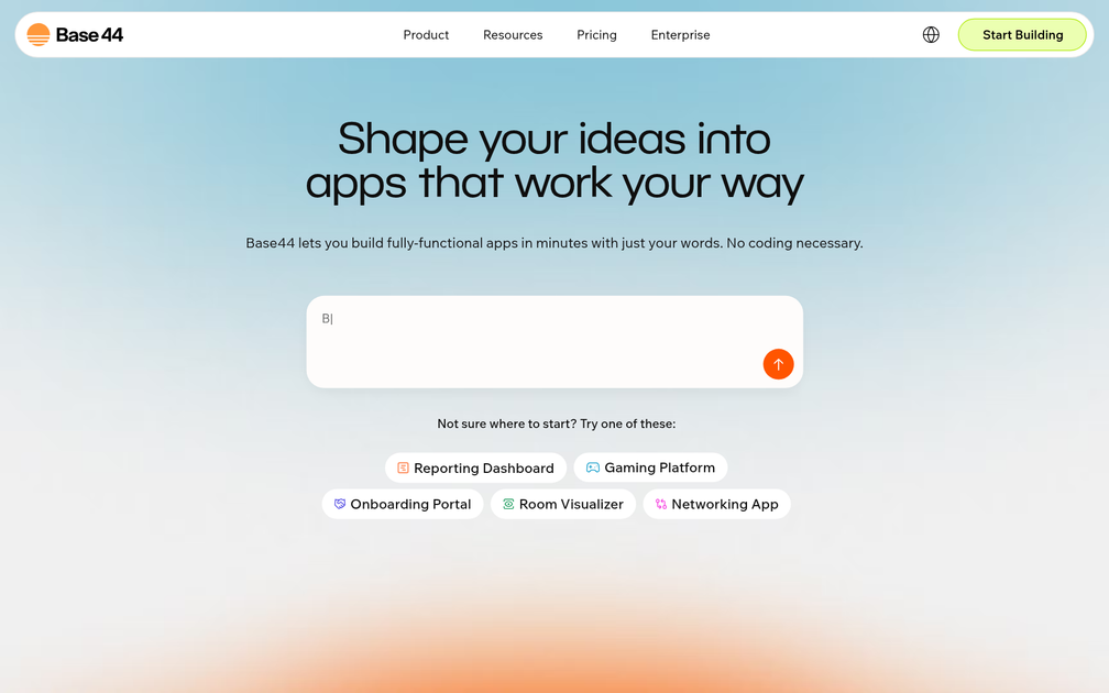 Screenshot of BASE44 2.0