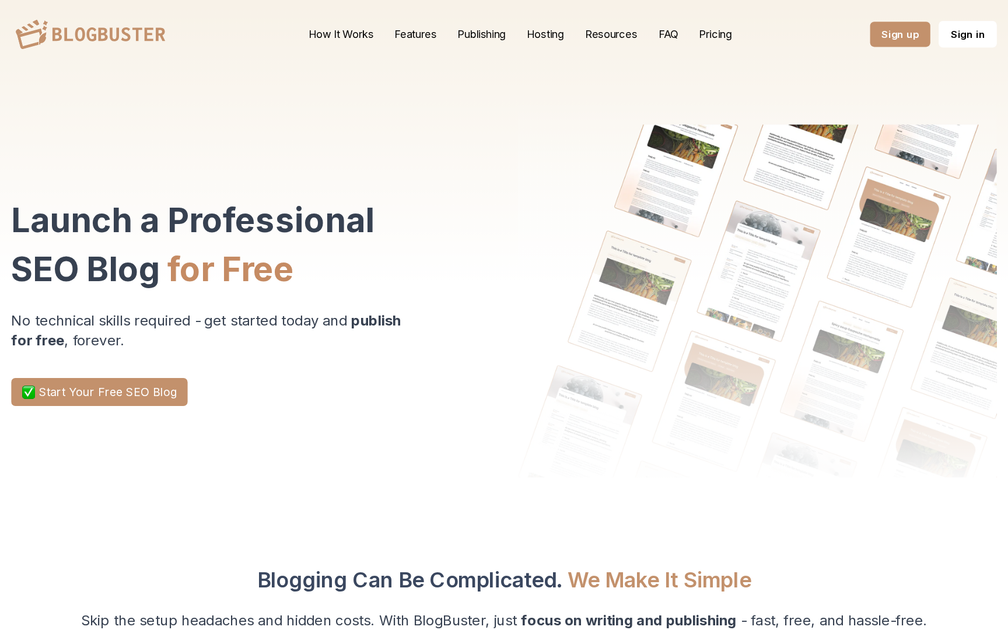 Blogbuster - Find the best tools for your job | findthe.tools