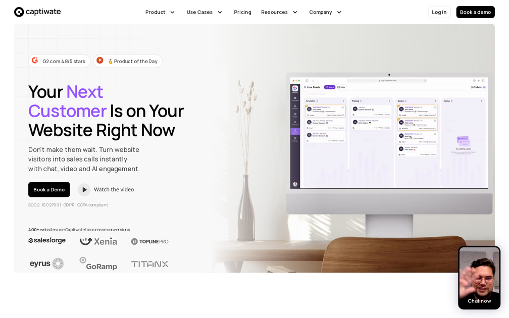 Captiwate - Find the best tools for your job | findthe.tools