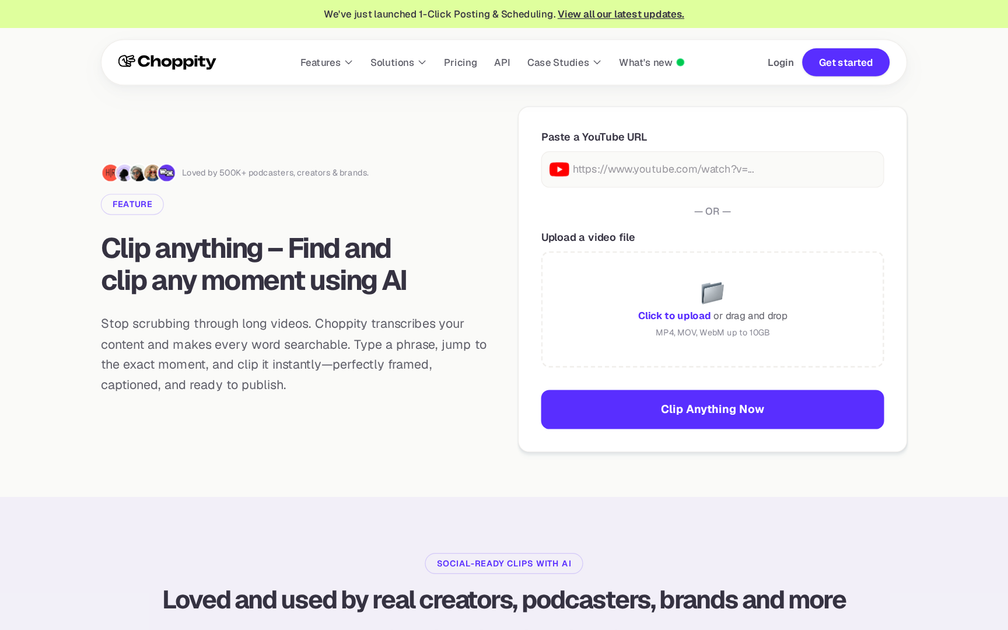 Choppity - Find the best tools for your job | findthe.tools