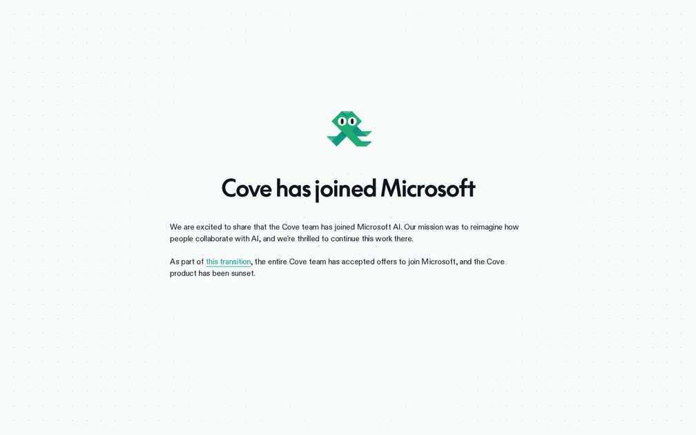Cove - Find the best tools for your job | findthe.tools