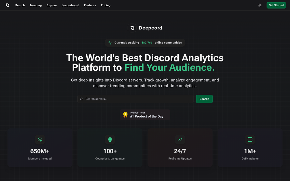 Screenshot of Deepcord