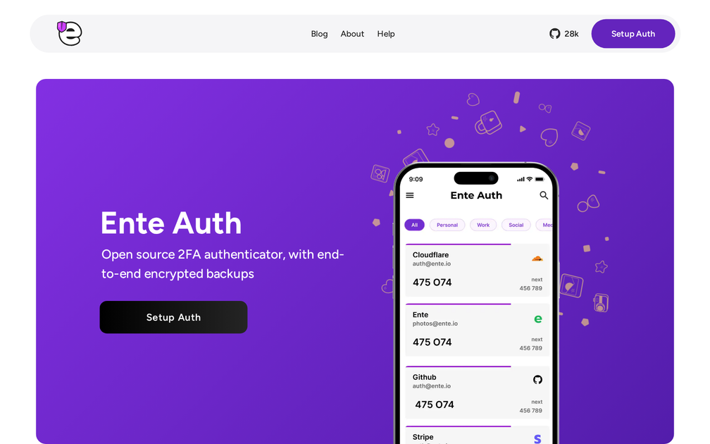 Ente Auth - Find the best tools for your job | findthe.tools