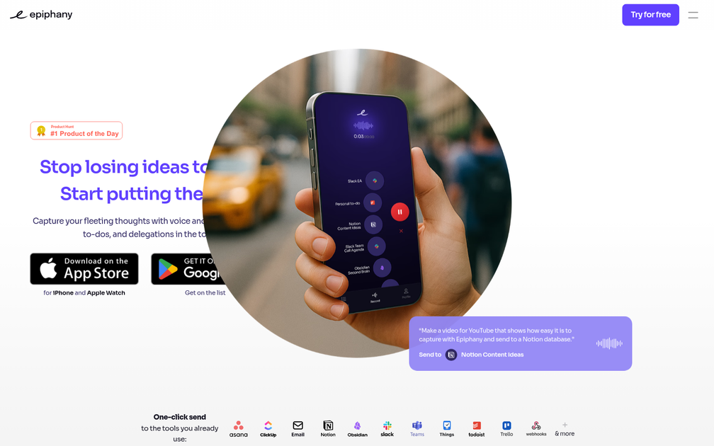 Screenshot of Epiphany