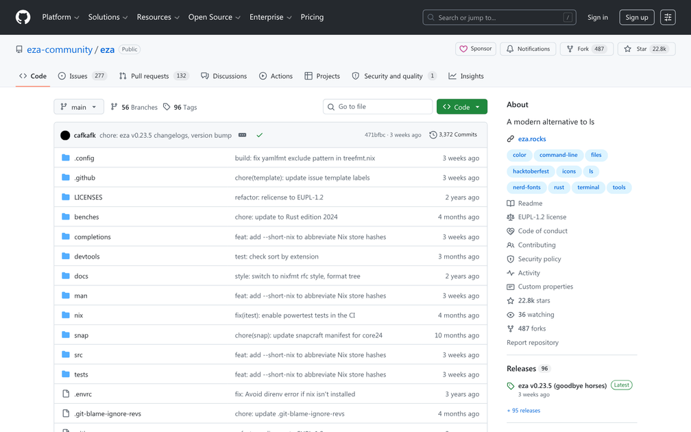 Eza - Find the best tools for your job | findthe.tools