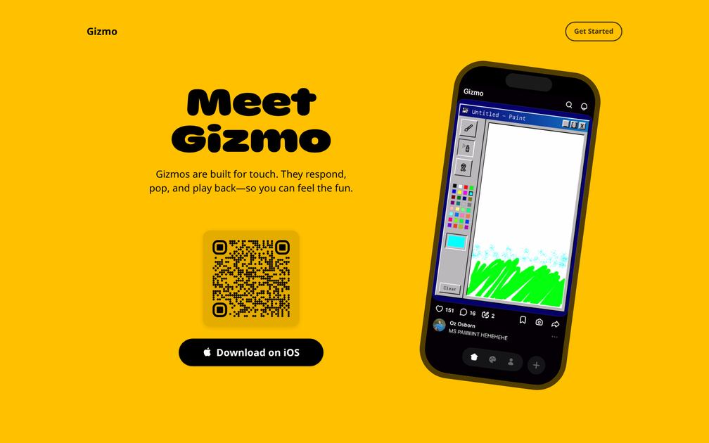 Screenshot of Gizmo