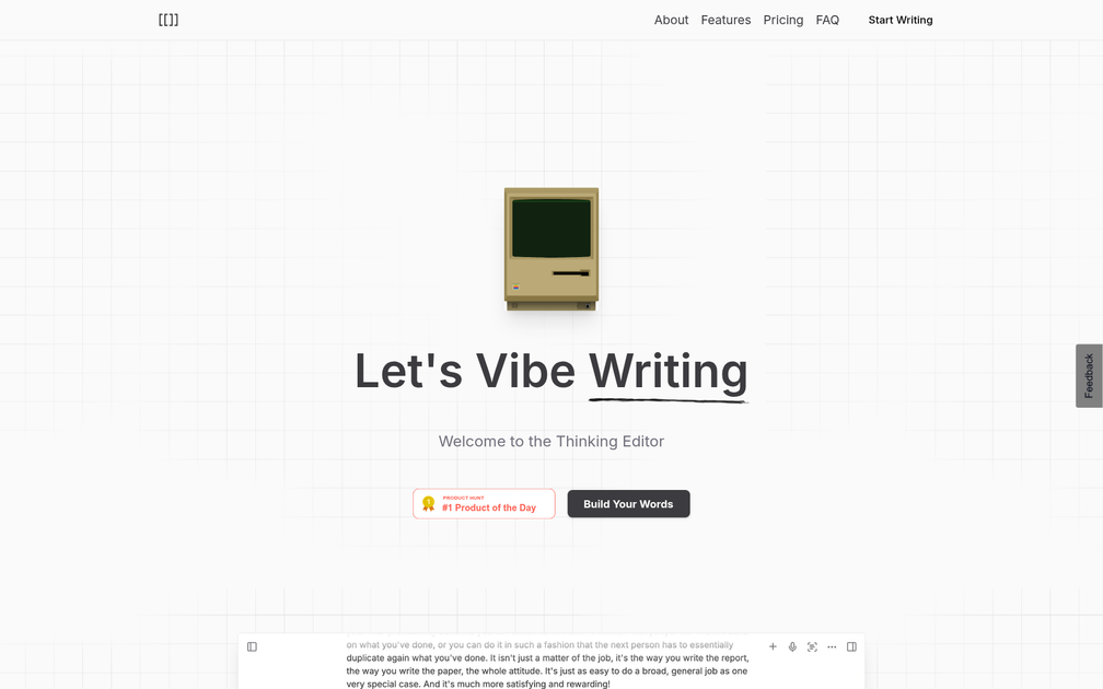 Screenshot of Grimo (:b)eta