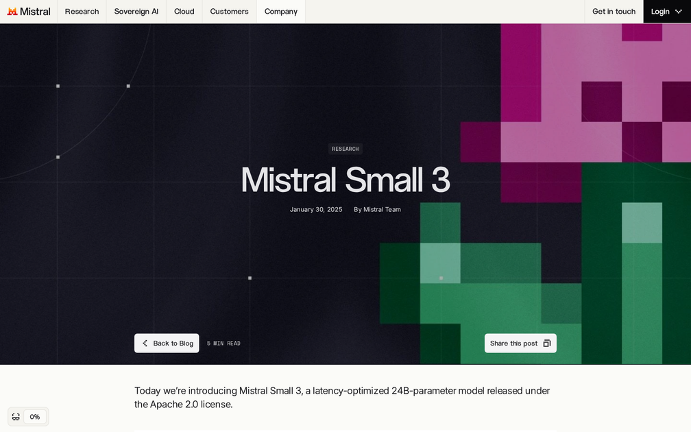 Mistral Small 3 - Find the best tools for your job | findthe.tools