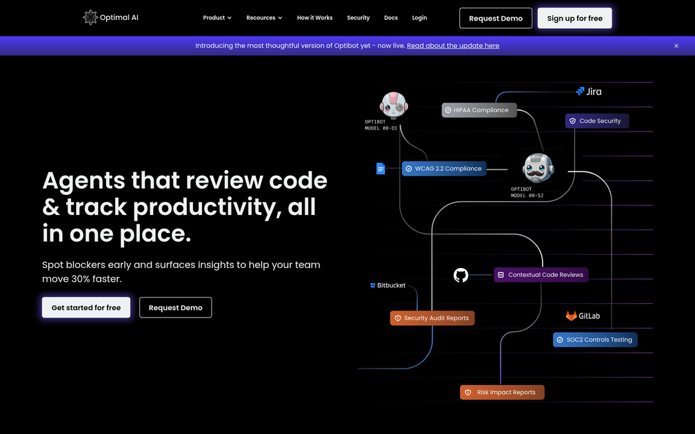 Screenshot of Optibot
