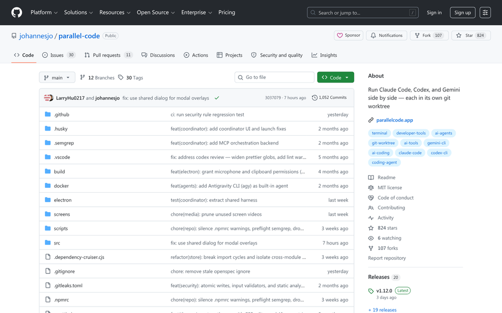 parallel-code - Find the best tools for your job | findthe.tools