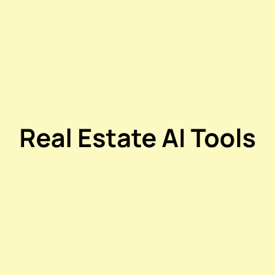 Real Estate AI Tool Directory: Enhance Your Business with AI Solutions icon