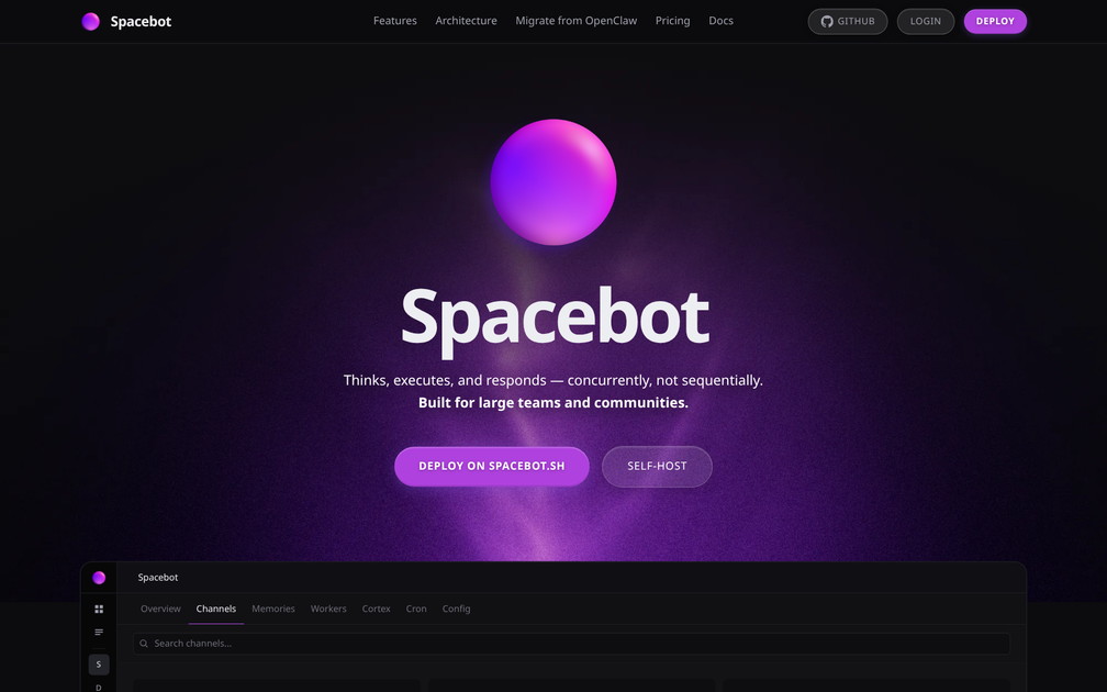spacebot - Find the best tools for your job | findthe.tools