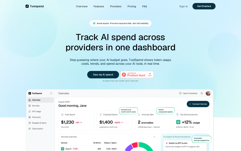 Toolspend - Find the best tools for your job | findthe.tools