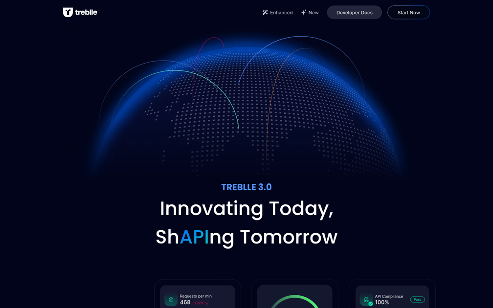 Screenshot of Treblle 3.0