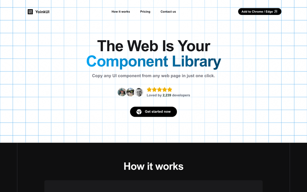 Screenshot of YoinkUI